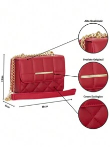 Women Shoulder Bags - Đỏ - Xem 3