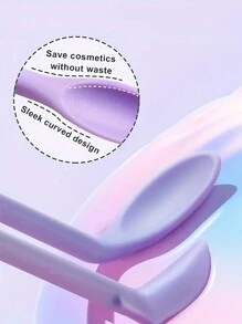 1/3pcs Mini Silicone Spatula, Makeup Spatula Small Spatula For Cosmetics, Reusable Beauty Spatula Tiny Spatula Thin Jar Spatula Food Scraper Get Last Drop From Bottles Beauty Products,Makeup,Cheap,Room Decor,Vanity,Travel,Bedroom,Makeup Accessories