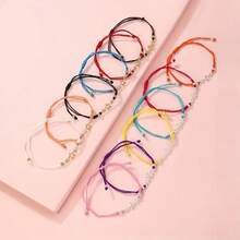 1/2/12 Cô Gái Tinh Tế Biểu Tượng Hình Học Ngôi Sao Năm Cánh Vàng Và Bạc Dệt Tay Có Thể Điều Chỉnh Ngôi Sao Phụ Kiện Vòng Tay! Đồ dùng dự tiệc cho các cô gái Quà tặng sinh nhật cho các cô gái tuổi teen! - Nhiều màu - Xem 5