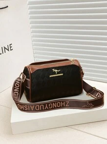 新款時尚多用途單肩包,經典純色復古時尚城市高端手提/肩背/斜跨鑲鑽款女包,適用於通勤/購物/旅行/工作/波士頓袋