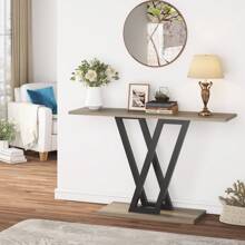 Sofa & Console Tables - Grey - View 5