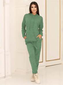 Women Two-Piece Outfits - màu xanh lá - Xem 1