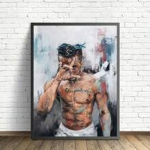 1pc Retro Canvas Poster, Music Album Art, Rock Band Home Decoration-Waterproof Print For Living Room, Bedroom, Office, Bar Wall Decoration - Multicolor - View 3