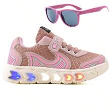 CALCADOS LGHT LIGHT Kids Flats - Màu Hồng baby - Xem 1