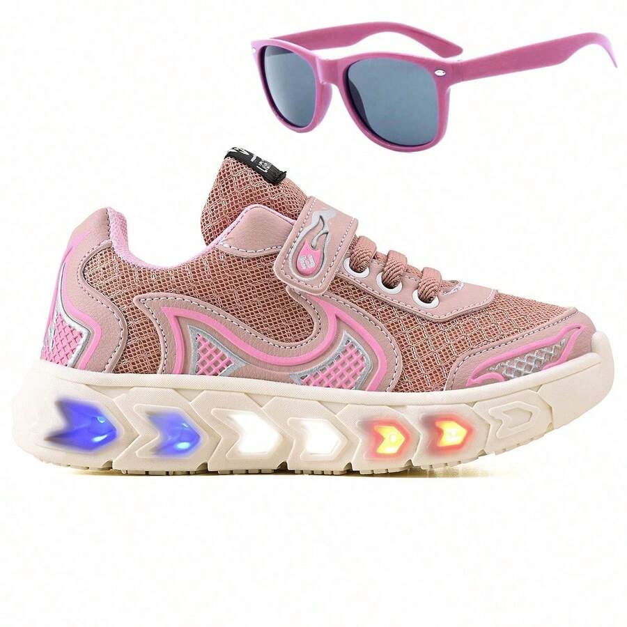 CALCADOS LGHT LIGHT Kids Flats - Màu Hồng baby - Xem 1