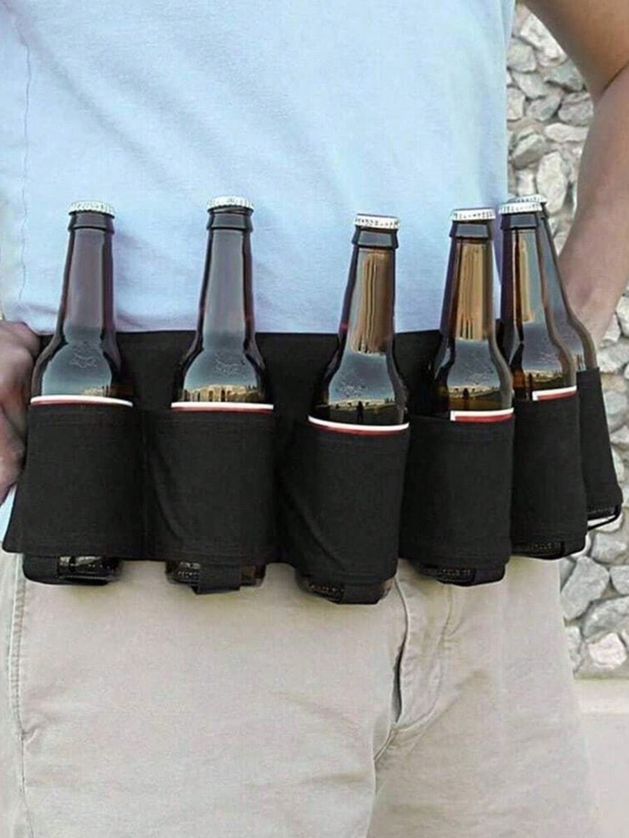1pc Beer Belt Holster, Beer Soda Bottle Holder Belts, Drink Can Holder