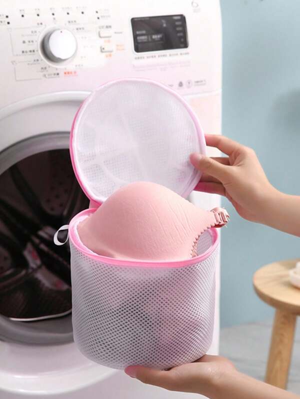 1/2 Pezzi (1 Pezzo Per Dimensioni Uniformi) Borsa Per Il Lavaggio Della Cura Della Biancheria Intima Del Reggiseno Borsa A Rete Per La Lavanderia (modello Floreale A Colonna Casuale).