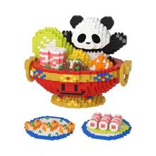 1 Set de Adorables Juguetes de Botella de Rompecabezas de Ensamblaje a Presión con Forma de Criatura de Mascota Panda, Diamante de Olla Caliente, Adecuado para Volver a la Escuela, Año Nuevo, Pascua, San Valentín, Cumpleaños, Regalos Festivos