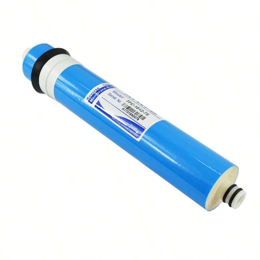 Membrana RO de 75 gpd Sistema de ósmosis inversa Purificador de agua Cartucho de membrana RO Filtros comunes generales de agua para el hogar - Azul - Ver 1