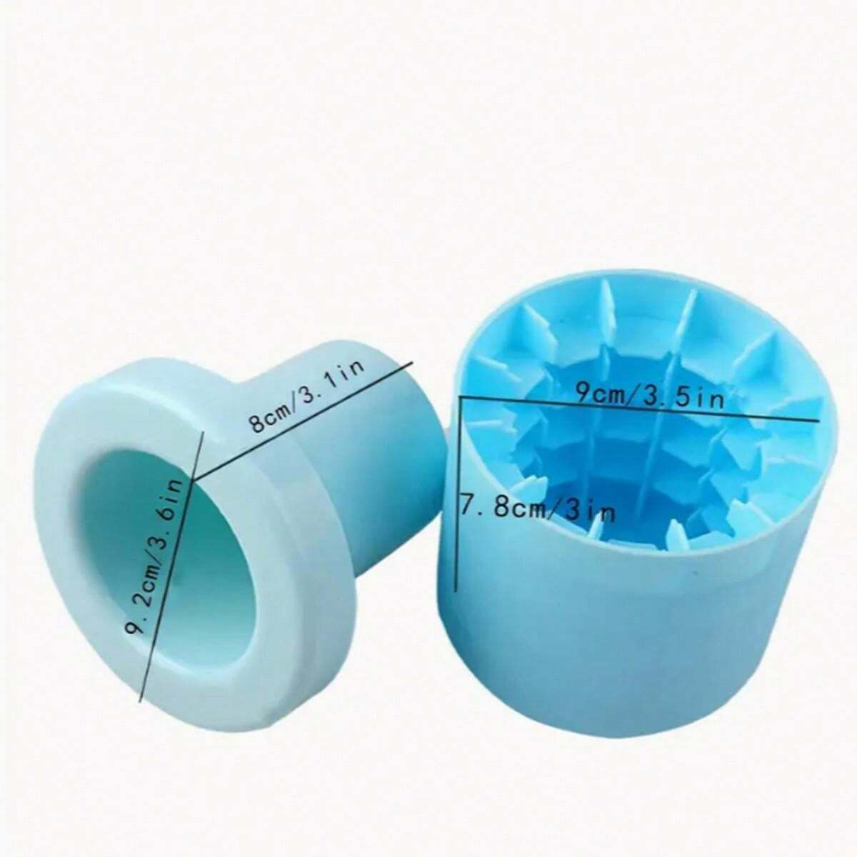 1pc, Quick Freezer Silicone Ice Cube Mold Easy To Use And Durable