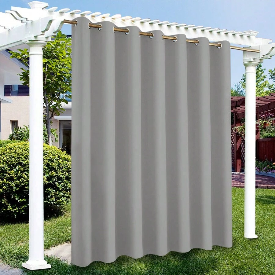 Curtains - Light Grey - View 1