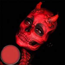 Pintura facial y corporal activada con agua para actuaciones en escenarios y pantalla, efectos especiales, belleza, cosplay y Halloween - Blanco - Ver 4