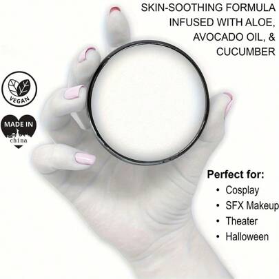 Pintura facial y corporal activada con agua para actuaciones en escenarios y pantalla, efectos especiales, belleza, cosplay y Halloween