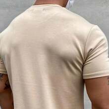 Men T-Shirts - 米色 - 查看 6
