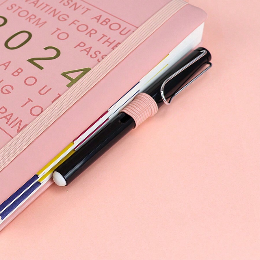 Customized 2024 daily planner with chinese and english calendar work