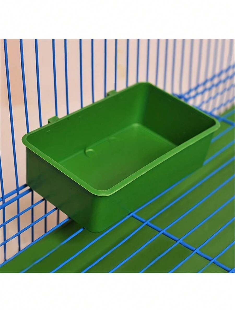 1/2/5/10/20 Pcs Creative Green Parrot Bathtub & Food Tray