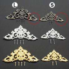 4-8pcs Decorative Wood Corner Protector For Cupboards - Bronze Finish