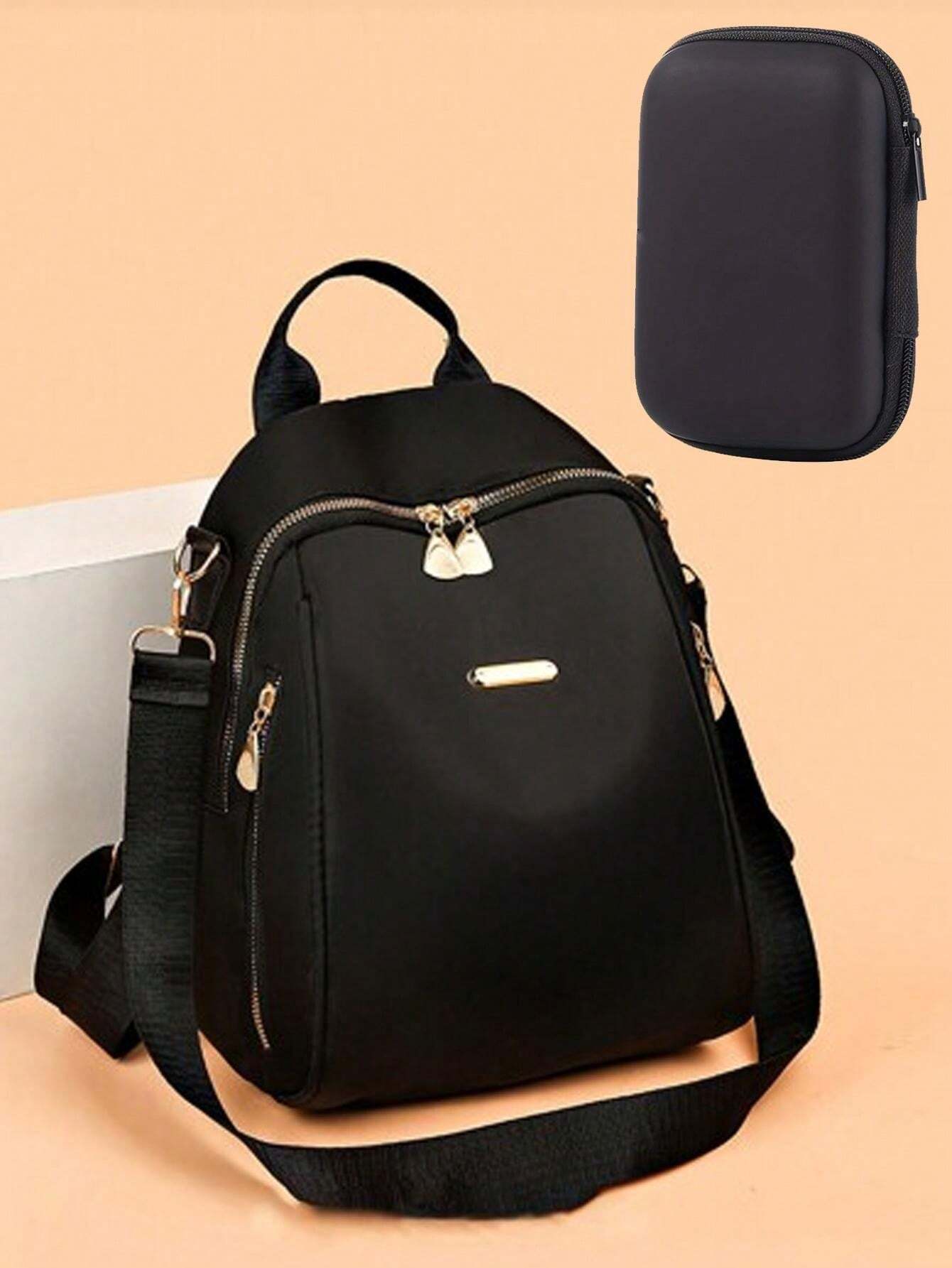 Damen Reisetasche Aus Leder - Modische Umhängetasche Mit Reißverschluss