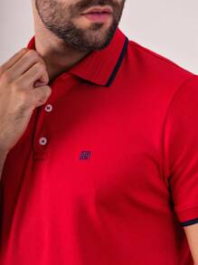 Urban Zone Jeans Men Polo Shirts - 1紅+1白 - 查看 2