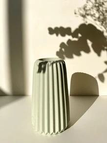 1 件大花瓶硅胶树脂模具笔筒瓶形盒罐环氧铸造模具，干花花瓶装饰收纳笔筒，3D DIY 家居展示装饰工艺品 - 白色 - 查看 6