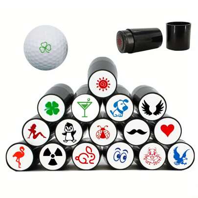 1pc Golf Ball Stamp, Personalize Your Golf Balls With Style And Make Every Swing Unique