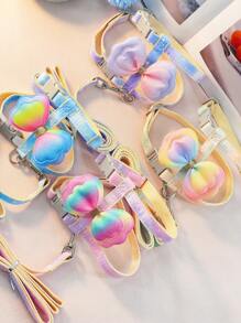 A Cute Pet Leash Wing Shaped Vest Chest Strap Teddy Small Dog Leash