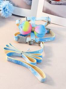 A Cute Pet Leash Wing Shaped Vest Chest Strap Teddy Small Dog Leash