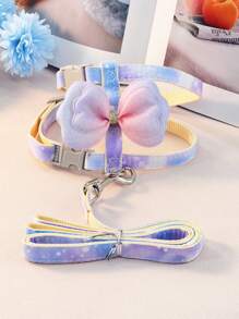 A Cute Pet Leash Wing Shaped Vest Chest Strap Teddy Small Dog Leash