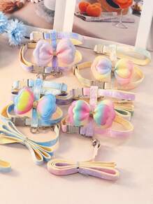 A Cute Pet Leash Wing Shaped Vest Chest Strap Teddy Small Dog Leash