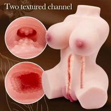 1pc Men's Sex Toy, Male Masturbator Pocket, Genital Adult Male Sex Toy Doll, Super Soft Chest, 3D Textured Vagina And Anal Tunnel Adult Sex Toy And Game,Mastuburator,Sex Ass,Sex Butt,Sex Toy Ass,Sex Toy's