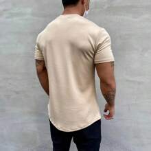 Men T-Shirts - 米色 - 查看 4