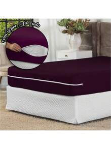 Mattress Pads - Màu Đỏ Sâu - Xem 3