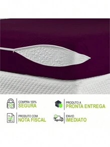 Mattress Pads - Màu Đỏ Sâu - Xem 6