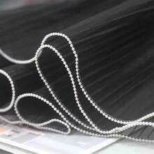 1pc Faux Pearl Decor Gift Wrapping Mesh, White Bouquet Decorative Netting, Used For Bouquet Wrapping And Decoration - Champagne - View 7