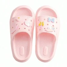 Miniso Sanrio Characters DIY 穿孔拖鞋，简约实用多功能