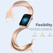 Bộ 8 dây đeo đồng hồ thể thao, tương thích với Apple Watch, kích thước bao gồm 38mm, 40mm, 41mm, 42mm, 44mm, 45mm, 46mm và 49mm, dùng được cho cả nam và nữ, chất liệu silicon mềm, chống nước, phù hợp với Ultra/Ultra 2, tương thích với các dòng Series 10, 9, 8, 7, 6, 5, 4, 3, 2, 1 và SE. - Nhiều màu - Xem 5