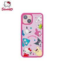 SANRIO Ốp lưng điện thoại silicon Hello Kitty, Melody, Kuromi, tương thích với iPhone 13/14/15 Pro Max - Nhiều màu - Xem 2