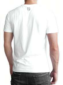 Men T-Shirts - 白色 - 查看 2