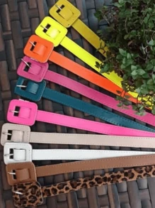 Women Belts - 黑色1+隨機2 - 查看 1