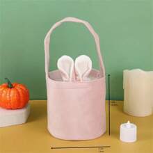 1pc Bunny Ear Basket Handbag Party Gift Box Easter Egg Candy Bag