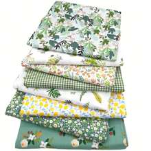 8pcs 19.7" X 15.7" Thick 100% Cotton Twill Printed Fabric Sheets, Handmade Patchwork Crafts DIY Materials, Suitable For Doll, Bedding, Quilting