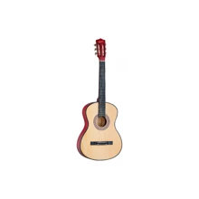 Queens Violão Musical Para Iniciantes Acústico Queen's - Bege - Visão 1