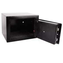 Cofre Eletrônico Digital Em Aço Teclado Senha + 2 Chaves