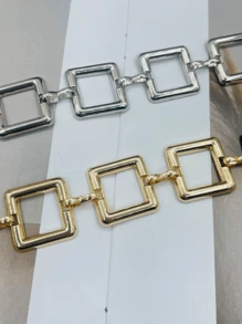 Women Belts - 金色 - 查看 3