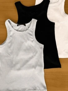Women Tank Tops & Camis - Gris - Ver 3