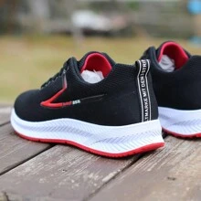 Men's Summer Breathable Sports Shoes Lightweight Non-Slip Casual Shoes Versatile 2026 New Anti-Odor Mesh - Red - View 6