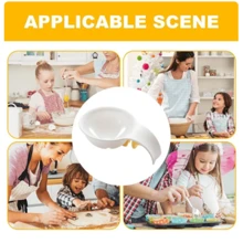 Separador de yema de huevo, separador de clara de huevo, fácil de usar, separador de clara de huevo y yema para hornear herramienta de cocina,1 Paquete De Colador De Huevo Separador De Clara De Huevo, Un Paquete De Color Aleatorio Separador De Yema Y Proteína De Huevo Para Cocina Y Horneado - Blanco - Ver 7