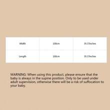 1 件婴儿襁褓毛巾、浴巾、绉布面料、柔软亲肤爱心情人节 - Crocodile - 查看 3