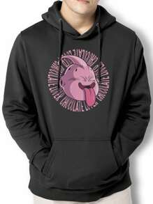 Men Hoodies - màu đen - Xem 1