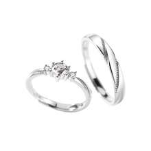 2 Stück/Set 925 Sterling Silber Eheringe, Mode mehrere Stile Paar Ringe für Frauen Männer Engagement Jubiläum Party Fine Jewelry Daily Wear Geschenke